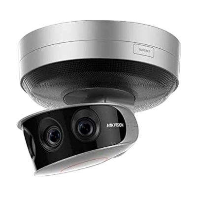 DS-2CD6A64F-IHS/NFC - HIKVISION - Caméra Dôme Panoramique IP - 4 x 6MP 180° - Fo