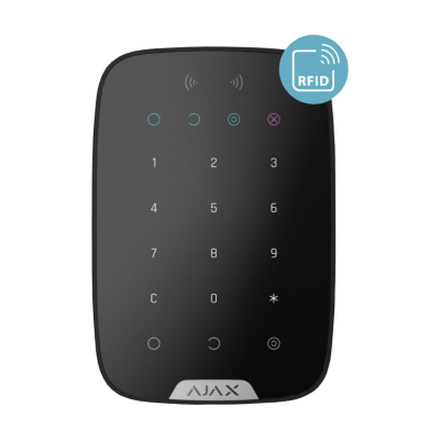 KEYPADPLUS-B - AJAX - Clavier numérique avec lecteur RFID - Noir