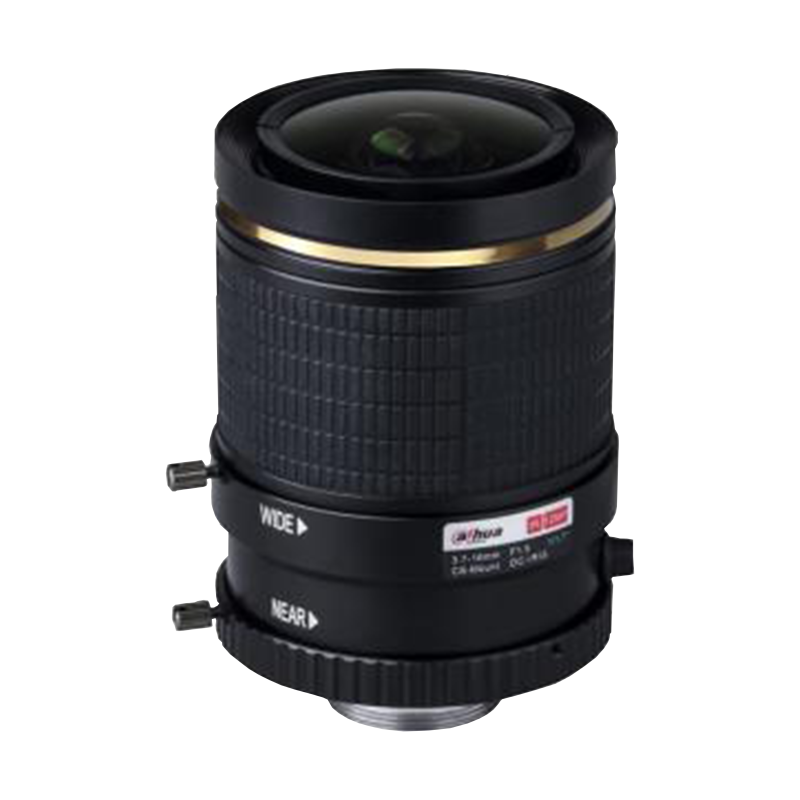 PLZ20C0-D - DAHUA - Objectif pour caméra Box - Varifocale 3.7-16mm