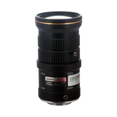 PFL0550-E6D - DAHUA - Objectif pour caméra Box - Varifocale 5-50mm