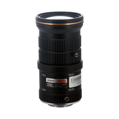 PFL0550-E6D - DAHUA - Objectif pour caméra Box - Varifocale 5-50mm