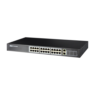 PFS4026-24P-370 - DAHUA - Switch réseau - 24 Port RJ45 10/100M PoE