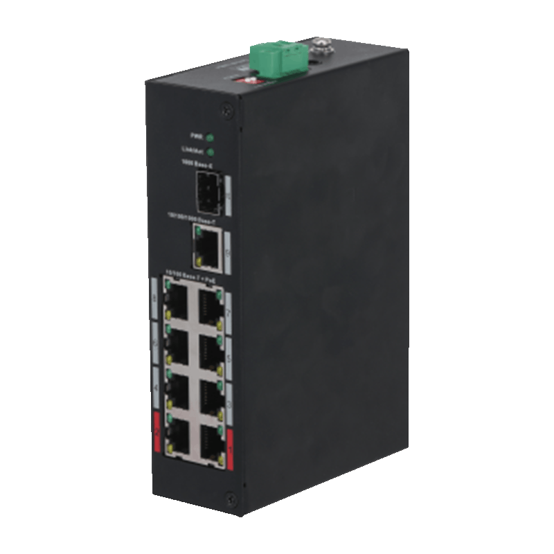 PFS3110-8ET-96 - DAHUA - Switch réseau - 8 Ports RJ45 10/100M PoE