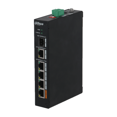 PFS3106-4ET-60 - DAHUA - Switch réseau - 4 Ports RJ45 10/100M PoE