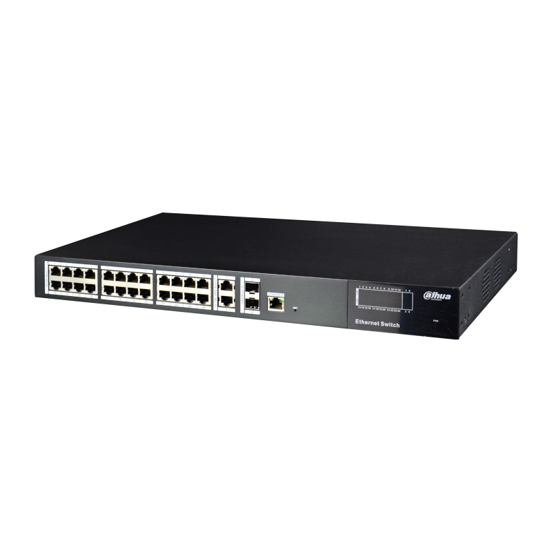 PFS4228-24P-370 - DAHUA - Switch réseau - 24 Ports RJ45 10/100M PoE