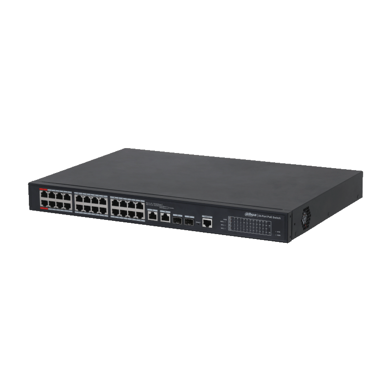 PFS4226-24ET-240 - DAHUA - Switch réseau - 24 Ports RJ45 10/100M PoE