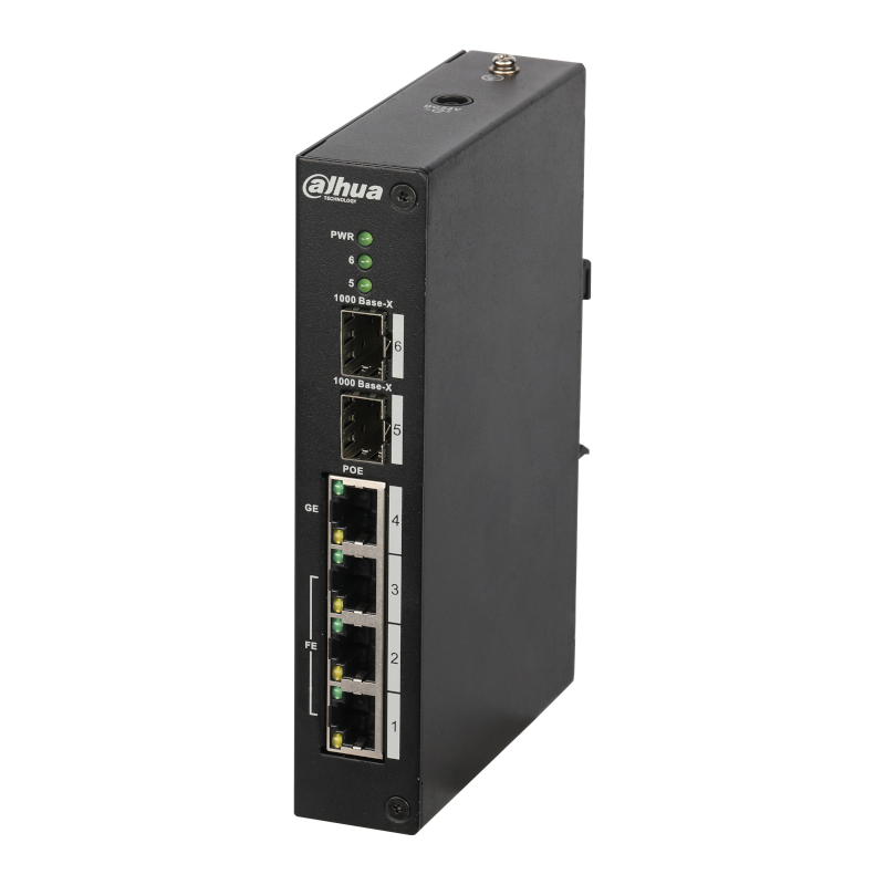 PFS3206-4P-120 - DAHUA - Switch réseau - 4 Ports RJ45 10/100M PoE