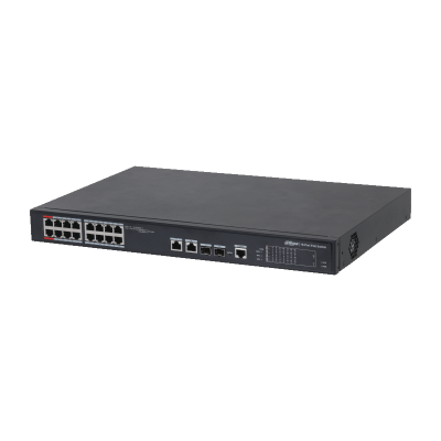 PFS4218-16ET-190 - DAHUA - Switch réseau - 16 Ports RJ45 10/100M PoE