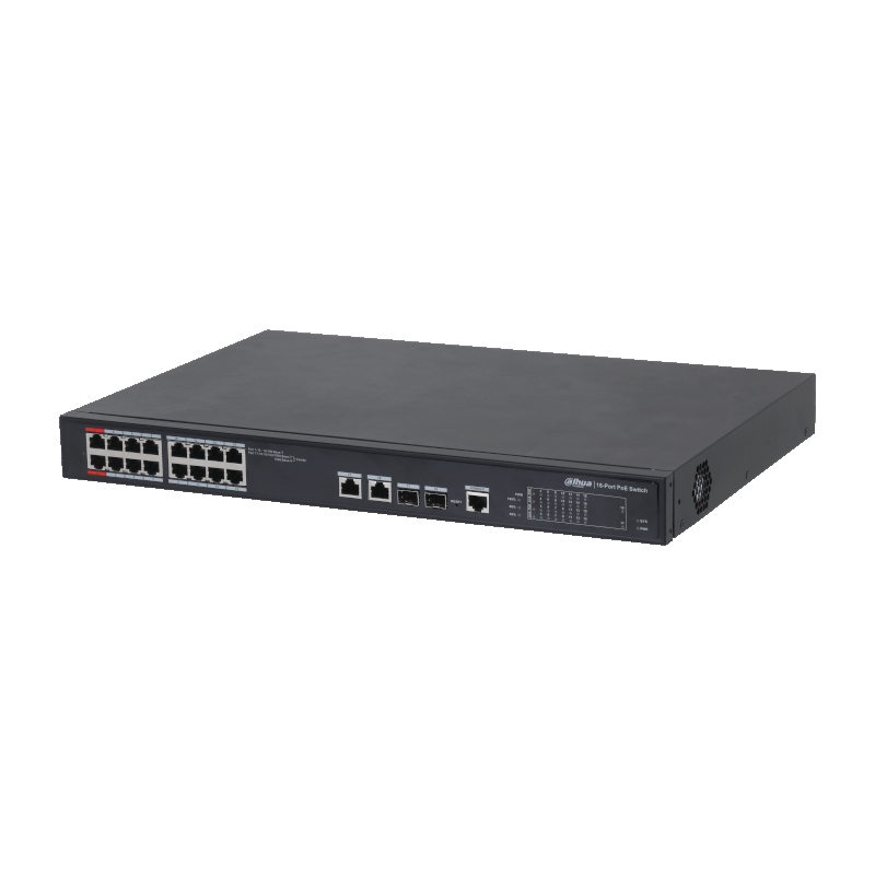 PFS4218-16ET-240 - DAHUA - Switch réseau - 16 Ports RJ45 10/100M PoE
