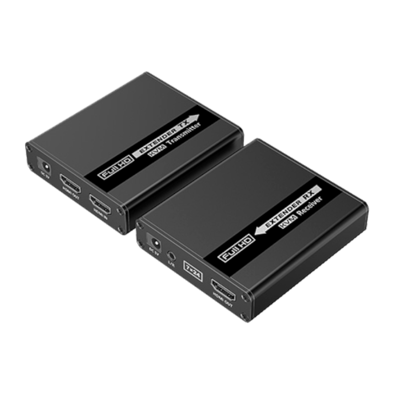 HDMI-KVM-1080-70 - IZY KONNECT - KVM HDMI - Tx & Rx - Jusqu'à 70M
