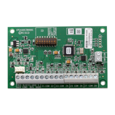RP432EZ8000C - RISCO - Module d'extension 8 zones - Connexion BUS sur LightSYS