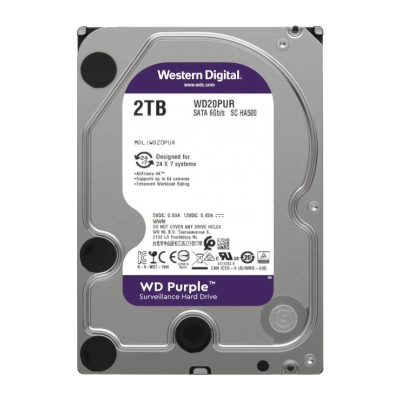 WESTERN DIGITAL - WD-PUR-2TO - Disque dur 2To Purple