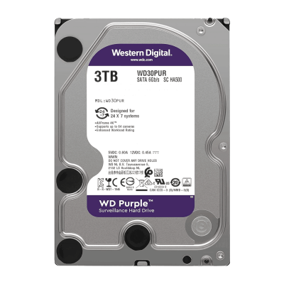 WESTERN DIGITAL - WD-PUR-3TO - Disque dur 3To Purple